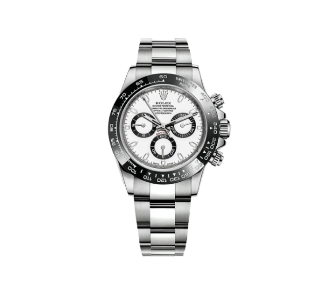 Rolex Cosmograph Daytona Panda White Dial Oyster 126500LN (2023 Pre Owned)