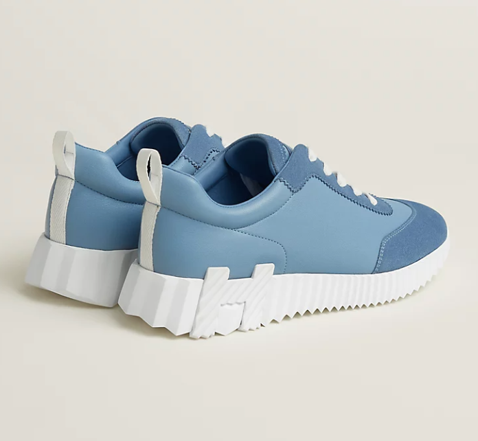 Hermès Bouncing Sneaker Sport Goatskin Bleu Jean