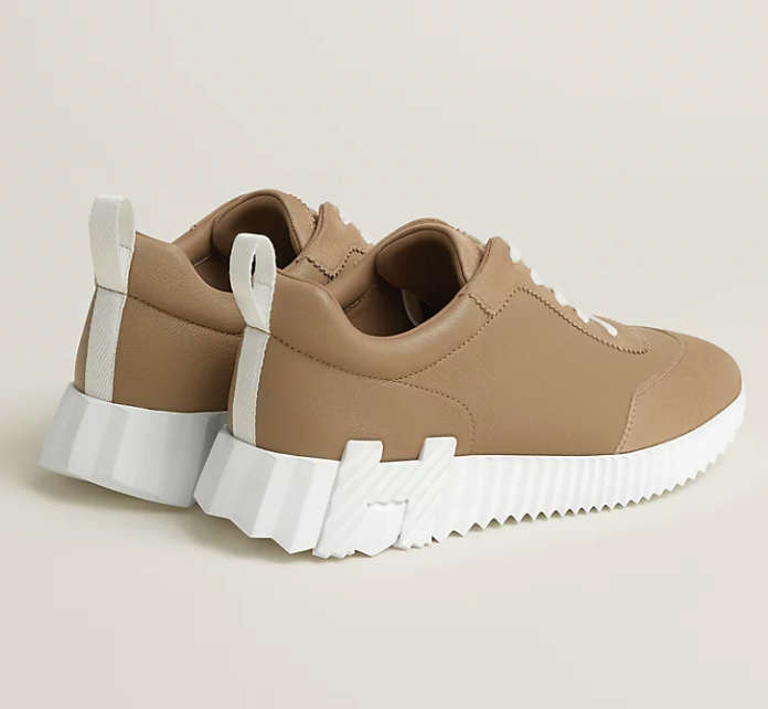 Hermès Bouncing Sneaker Sport Goatskin Kraft