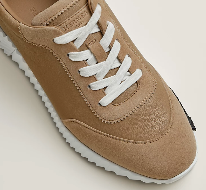 Hermès Bouncing Sneaker Sport Goatskin Kraft