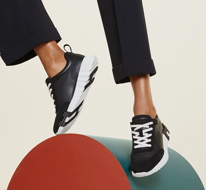 Hermès Bouncing Sneaker Sport Goatskin Noir