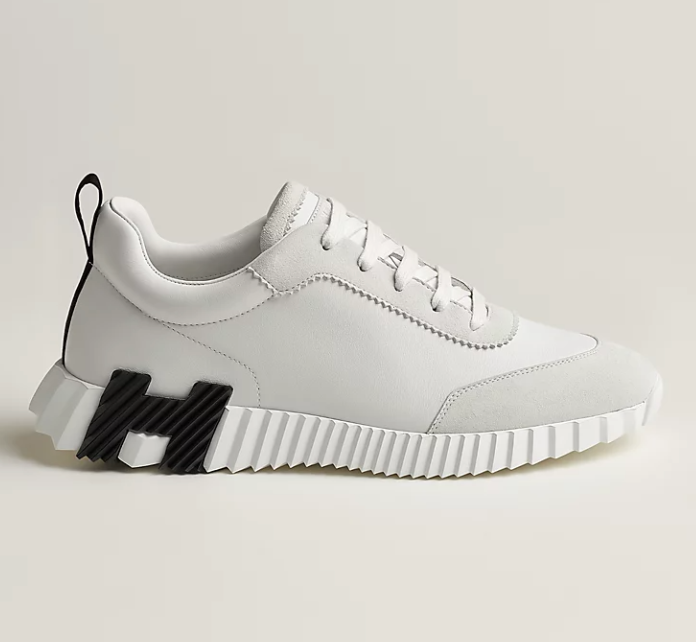 Hermès Bouncing Men’s Sneakers Blanc Calfskin