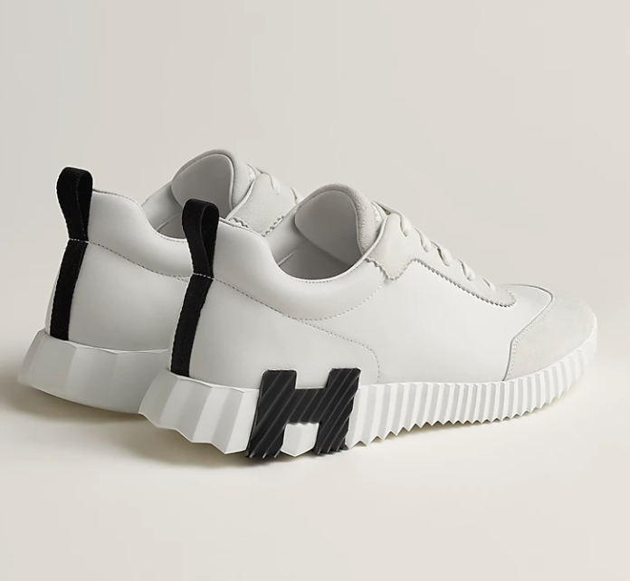 Hermès Bouncing Men’s Sneakers Blanc Calfskin