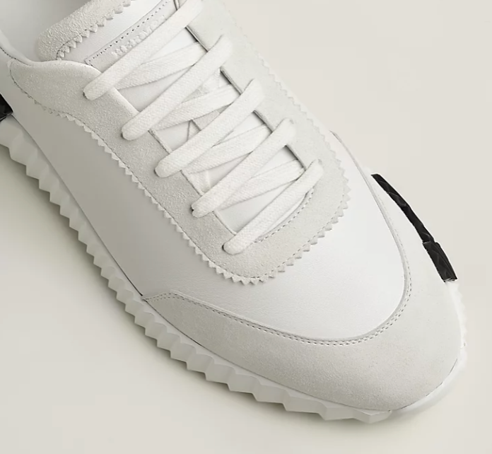 Hermès Bouncing Men’s Sneakers Blanc Calfskin