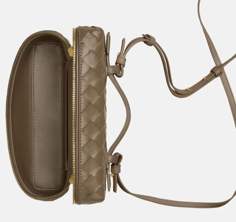 Bottega Veneta Bang Bang Intrecciato Vanity Case Pinecone
