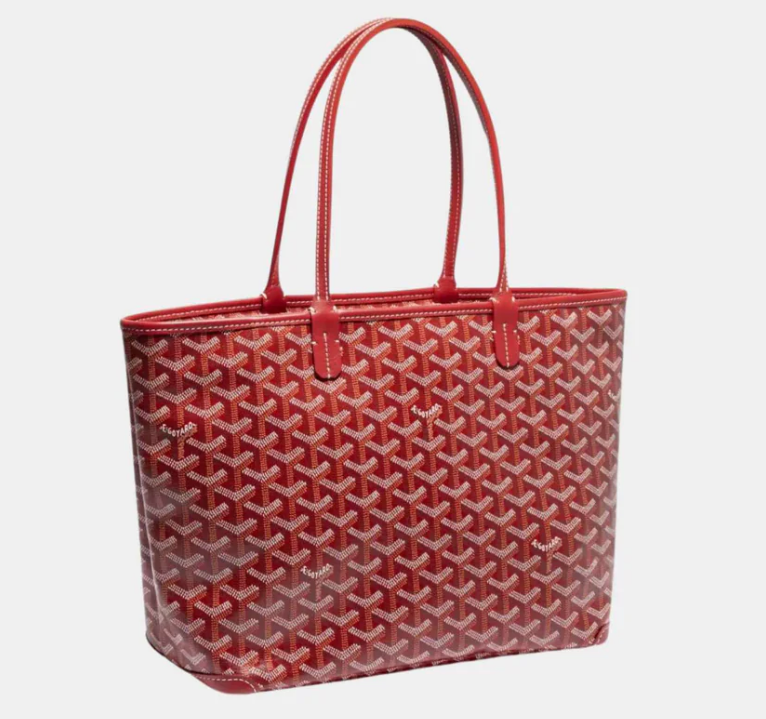 Goyard Artois PM Tote Bag Red Goyardine