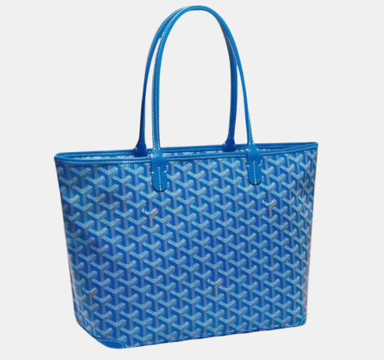 Goyard Artois PM Tote Bag Sky Blue Goyardine