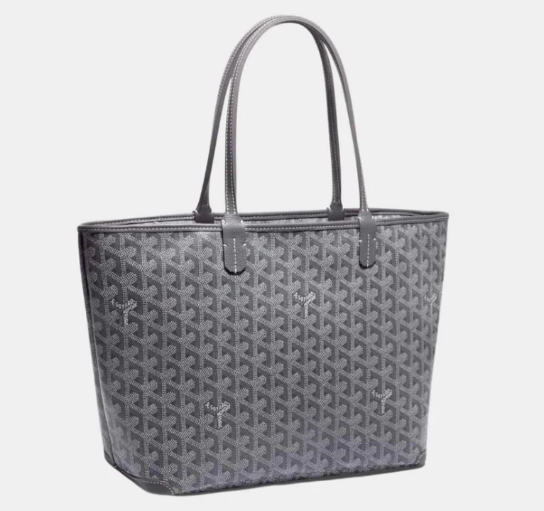 Goyard Artois PM Tote Bag Grey Goyardine