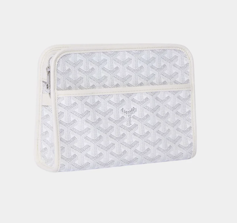 Goyard Jouvence PM Toiletry White Goyardin