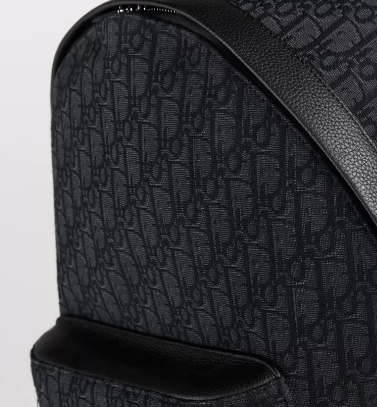 Dior Rider Backpack Black Dior Oblique Jacquard