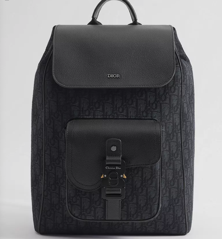 Dior Saddle Backpack with Flap