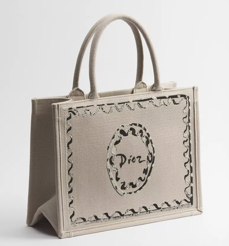 Dioriviera Medium Dior Book Tote with Strap