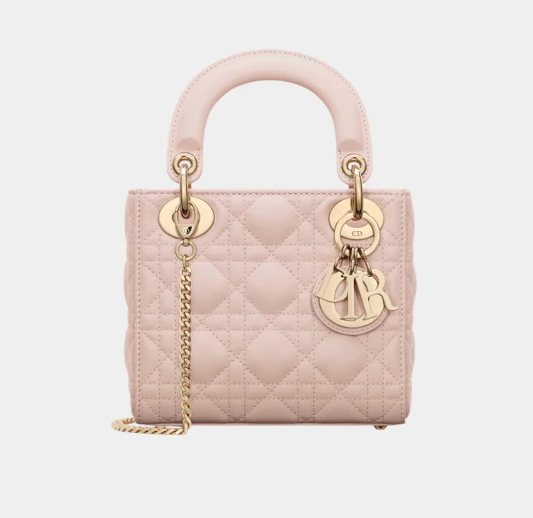 Powder Pink Lady Dior Mini Bag
