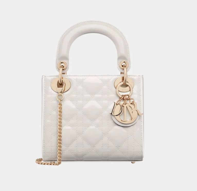 Latte Mini Lady Dior Bag