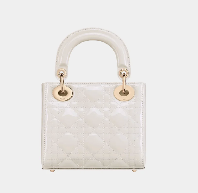 Latte Mini Lady Dior Bag