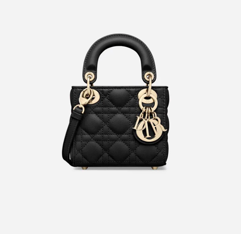 Dior Micro Black Lady Dior Micro Bag