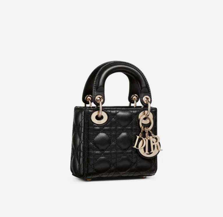 Dior Micro Black Lady Dior Micro Bag