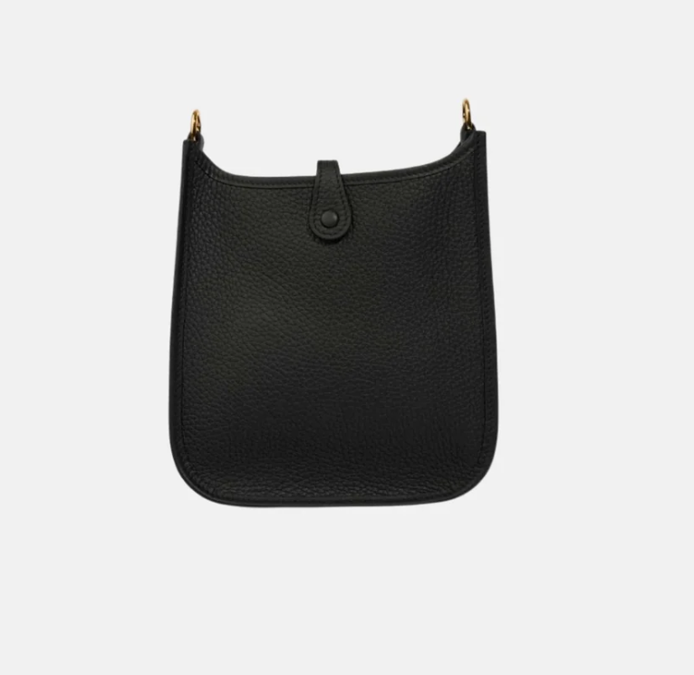 Hermès Evelyne 16 Noir Clemence GHW