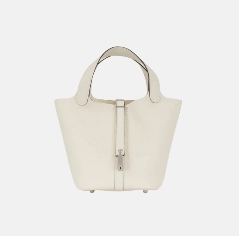 Hermès Picotin 18 Nata Clemence PHW