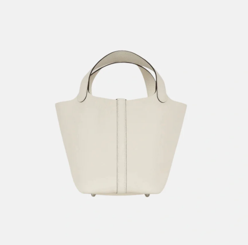 Hermès Picotin 18 Nata Clemence PHW