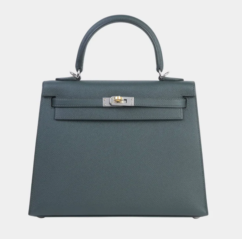 Hermès Kelly 25 Epsom Vert Mangrove ELHW
