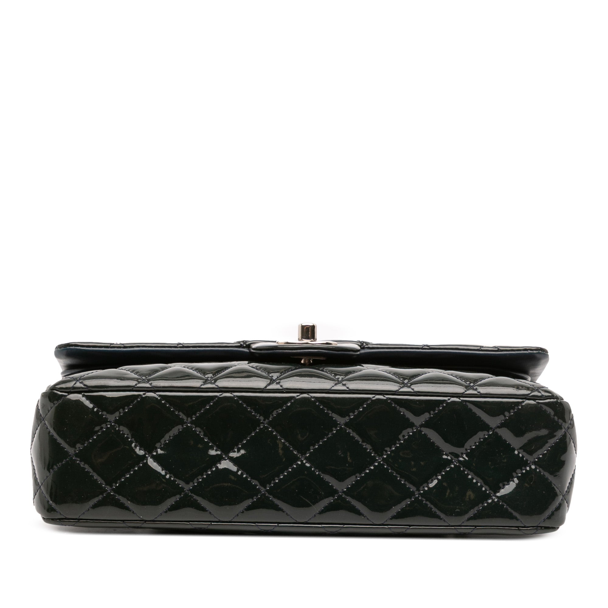 Medium Classic Patent Double Fla