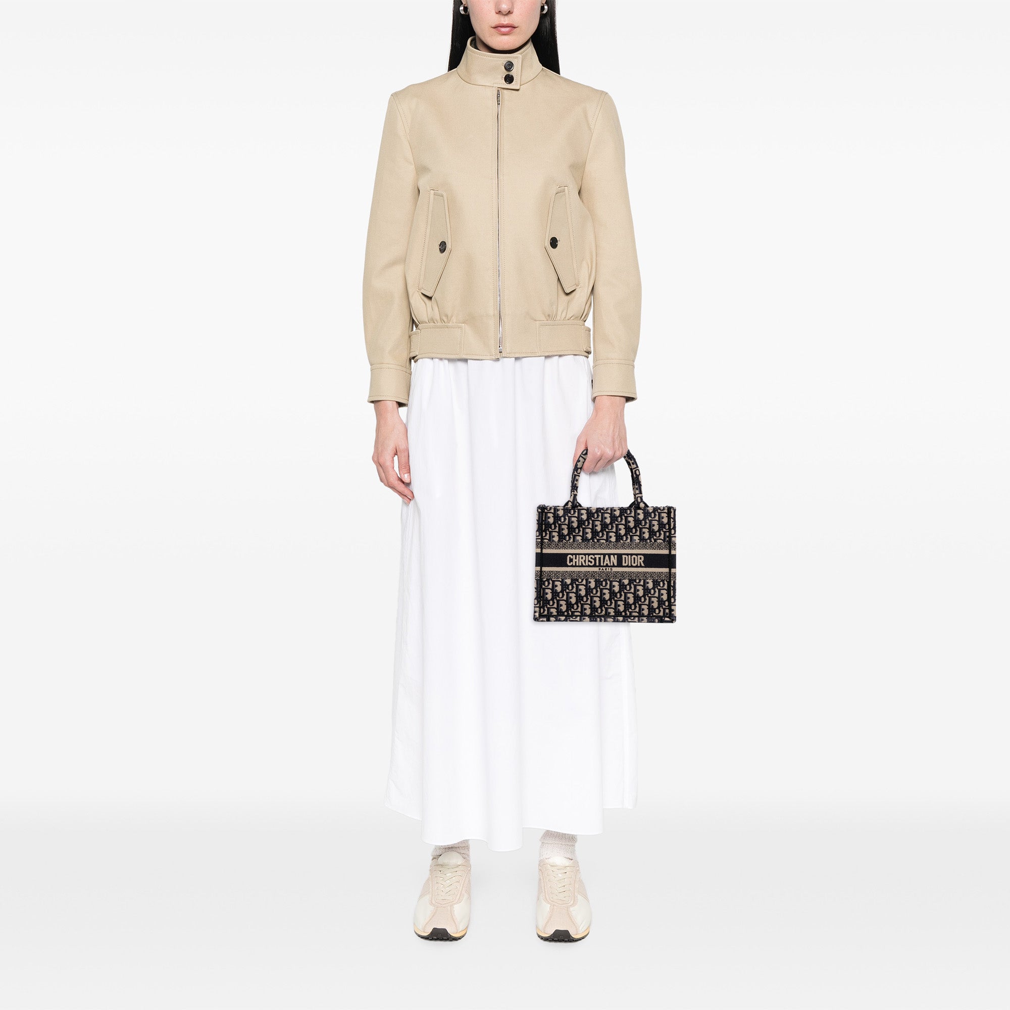 Dior Small Oblique Canvas Book Tote