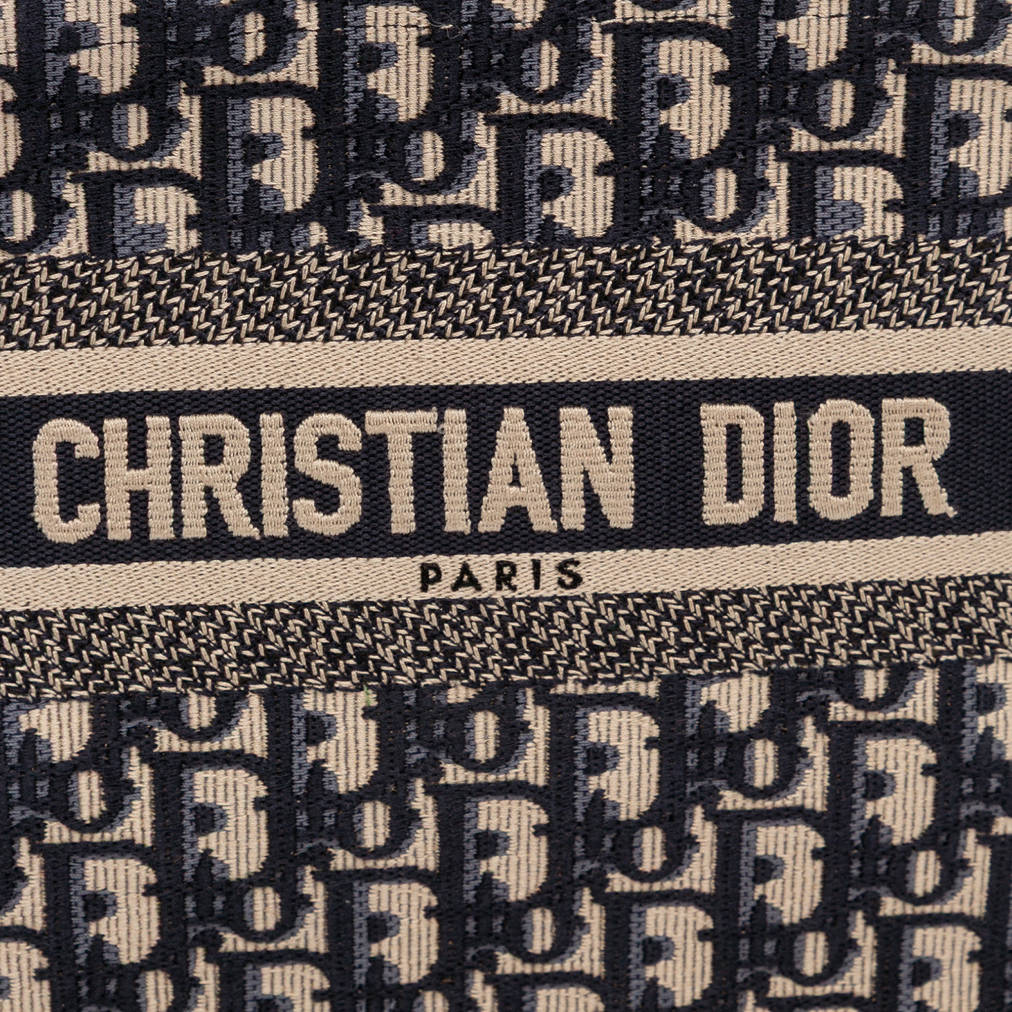 Dior Small Oblique Canvas Book Tote