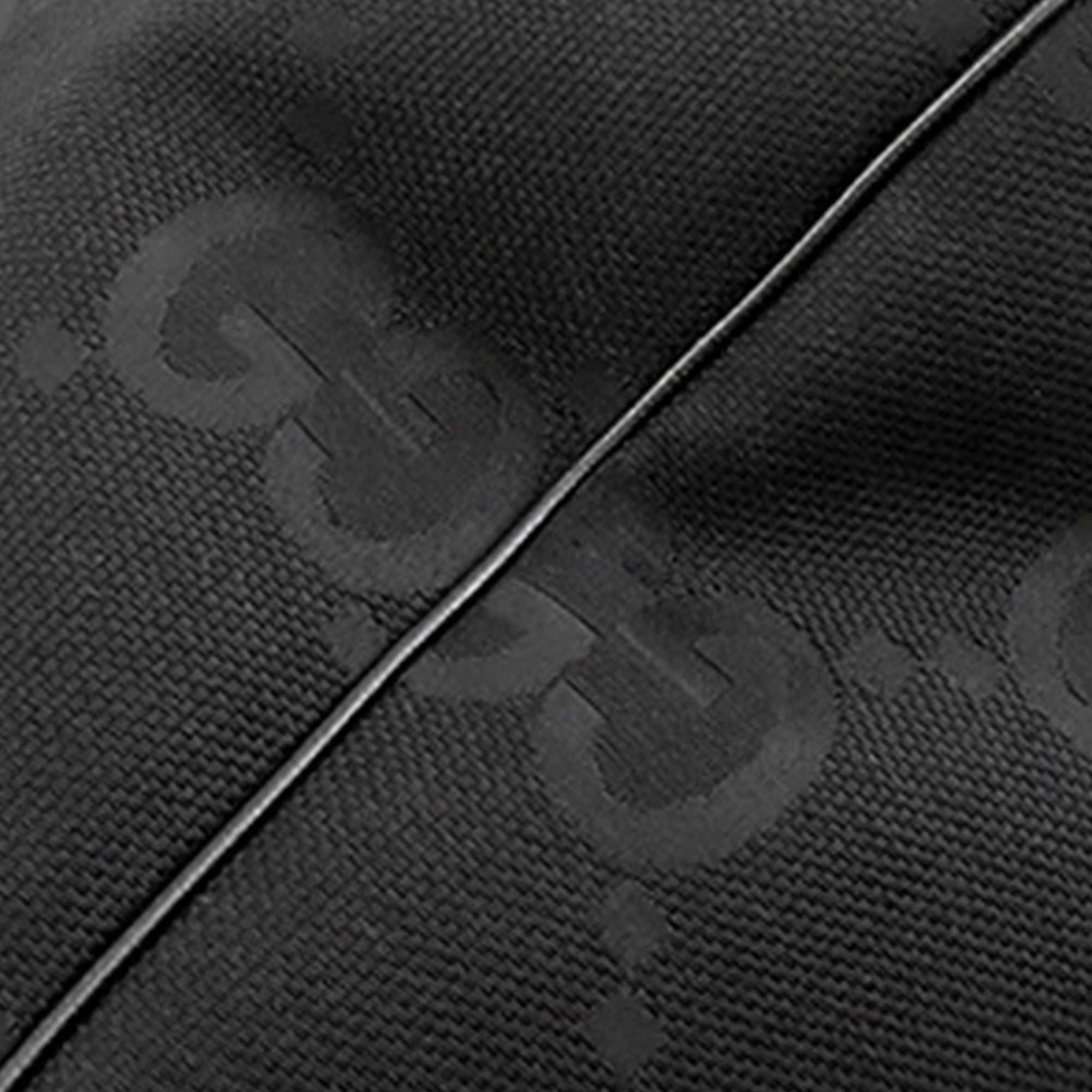 Large Jumbo GG Canvas Duffle Bag