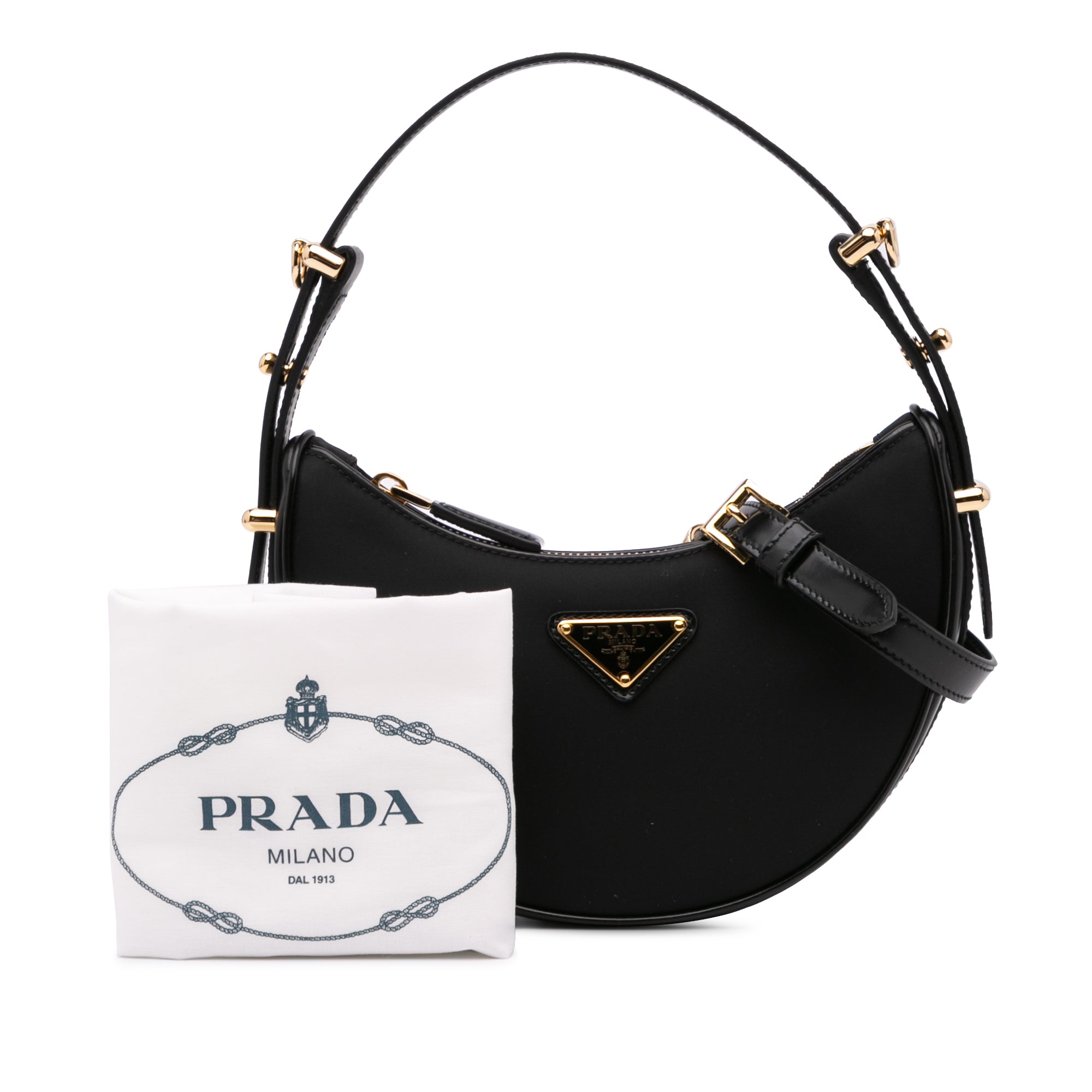 Mini Re-Nylon Arque Bag