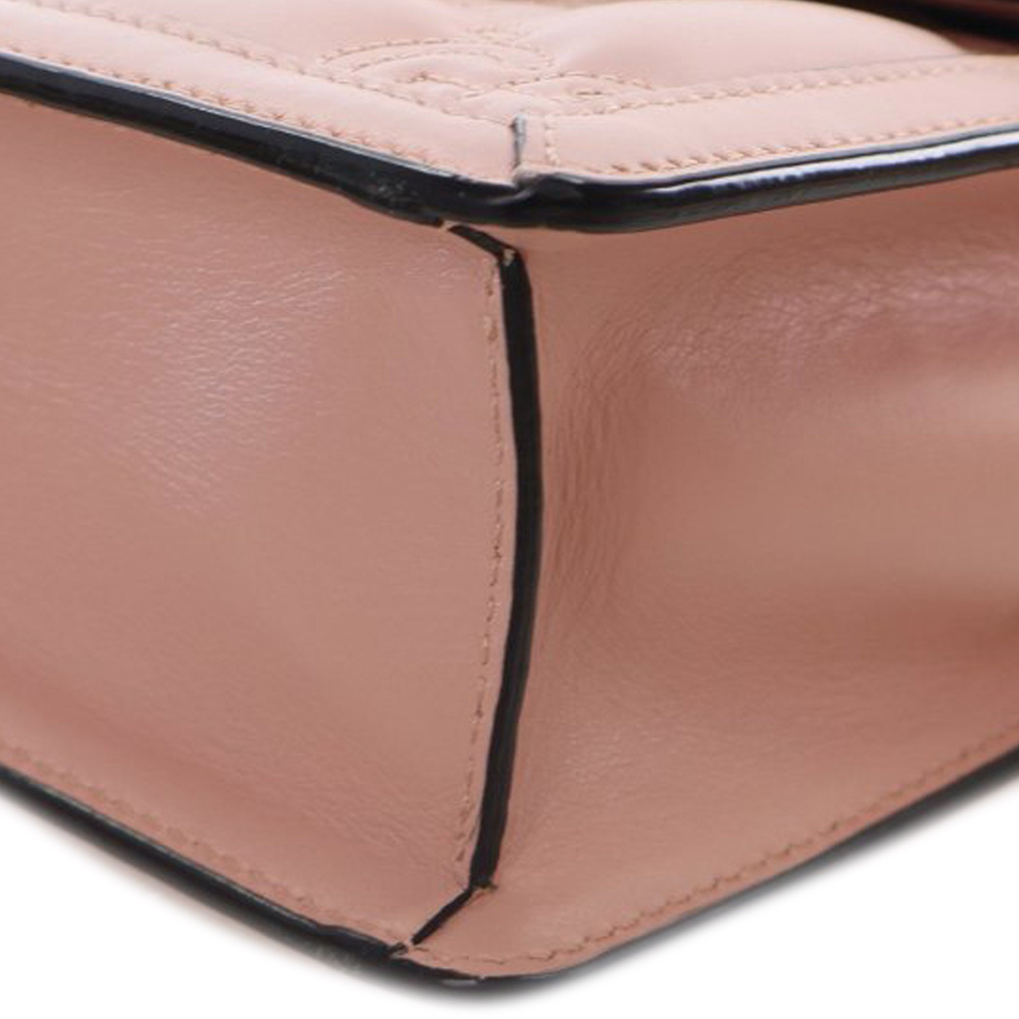 Gucci Small GG Matelasse Leather Top Handle Bag