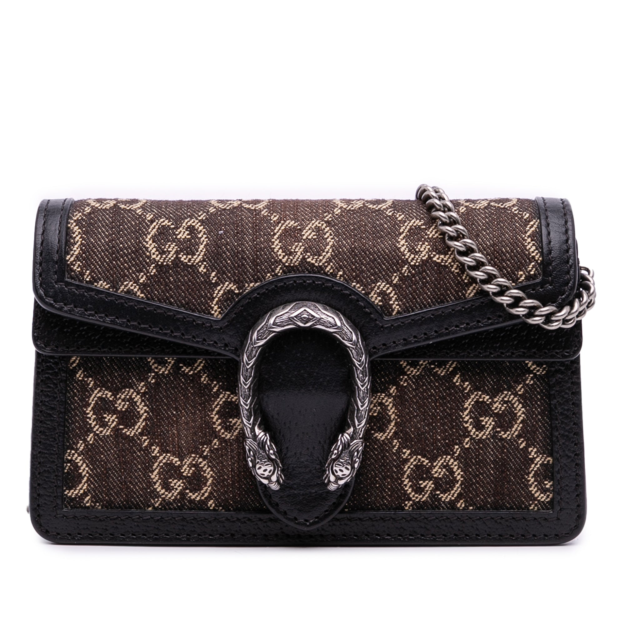 Mini GG Denim Dionysus Crossbody