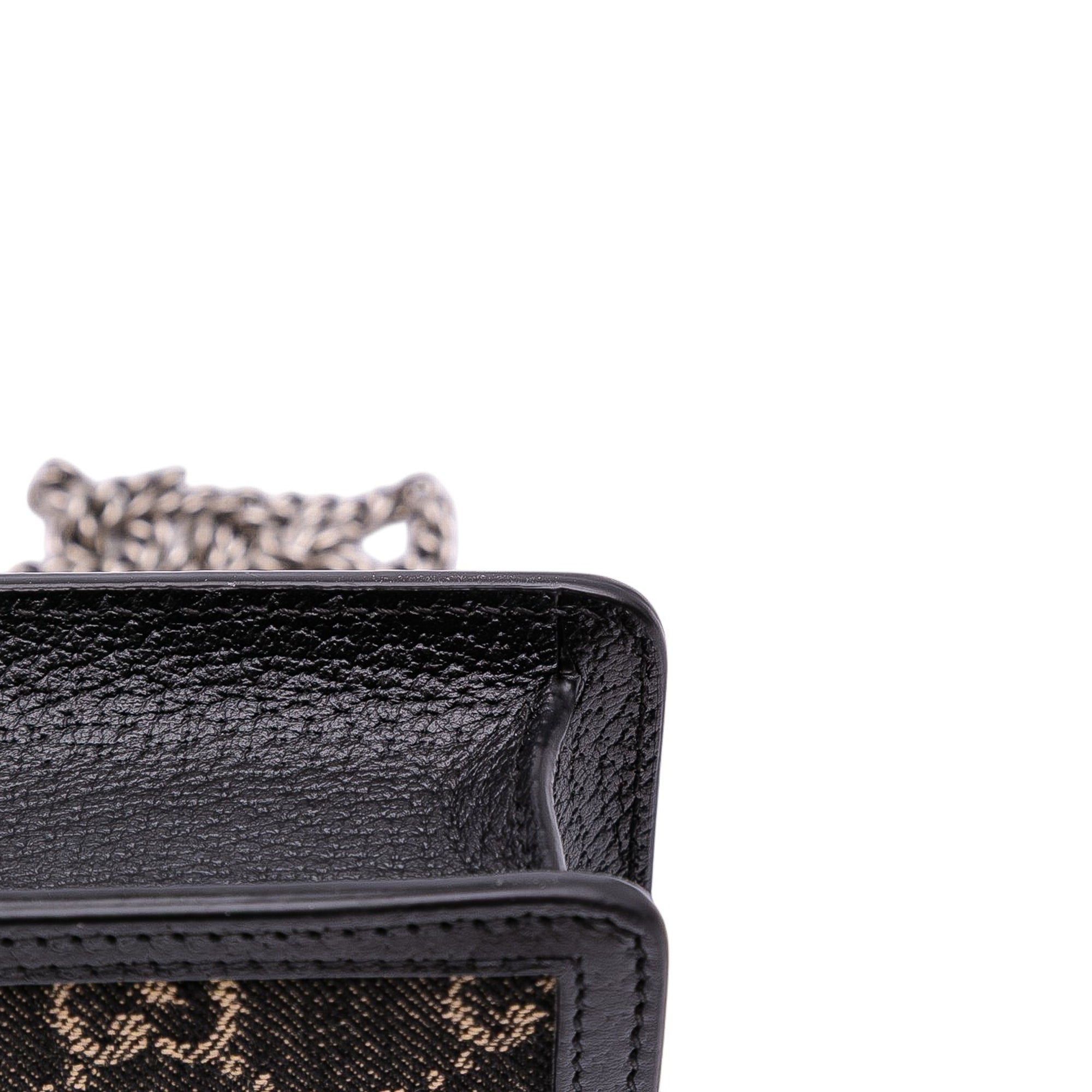 Gucci Mini GG Denim Dionysus Crossbody