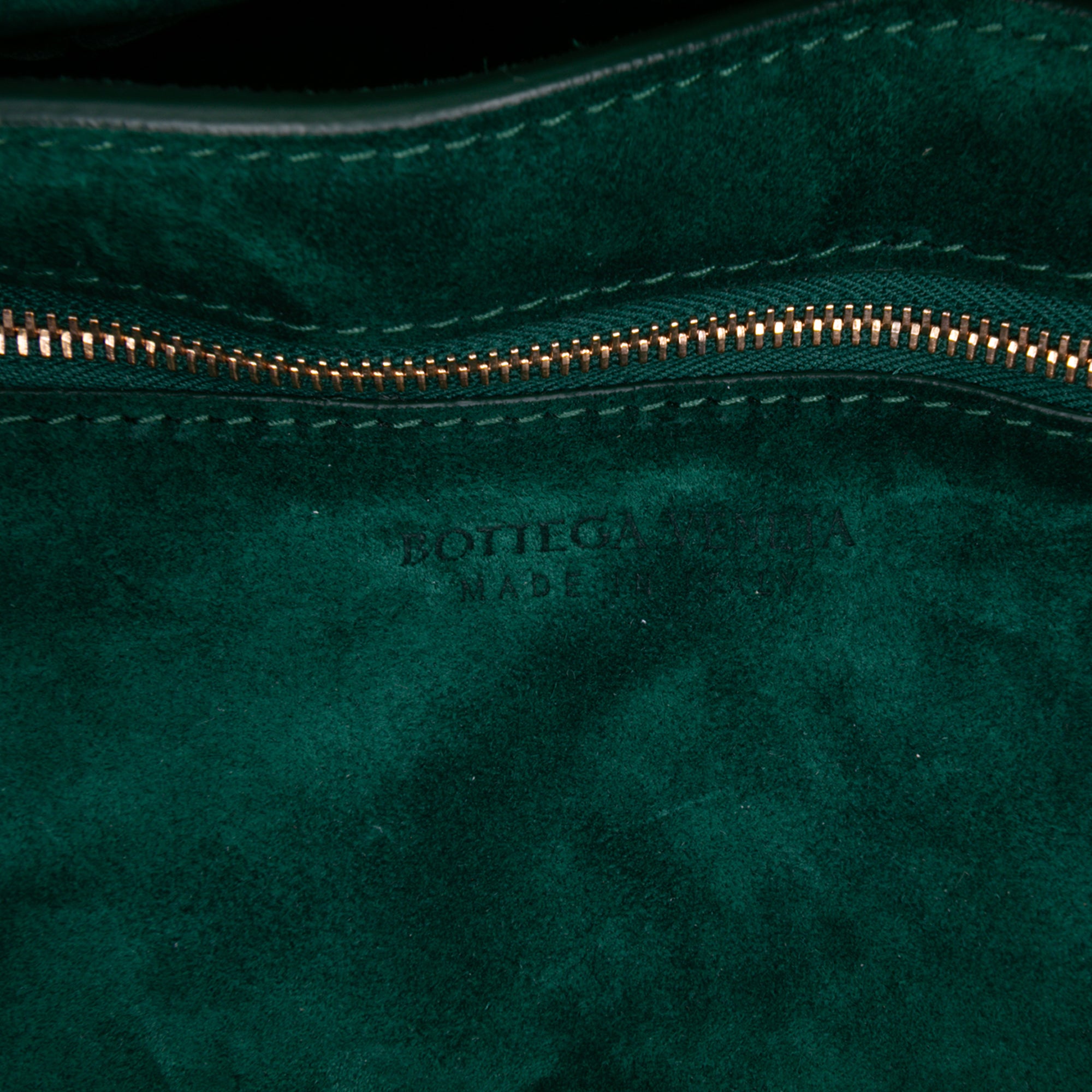 Suede Intrecciato Padded Chain Cassette Satchel