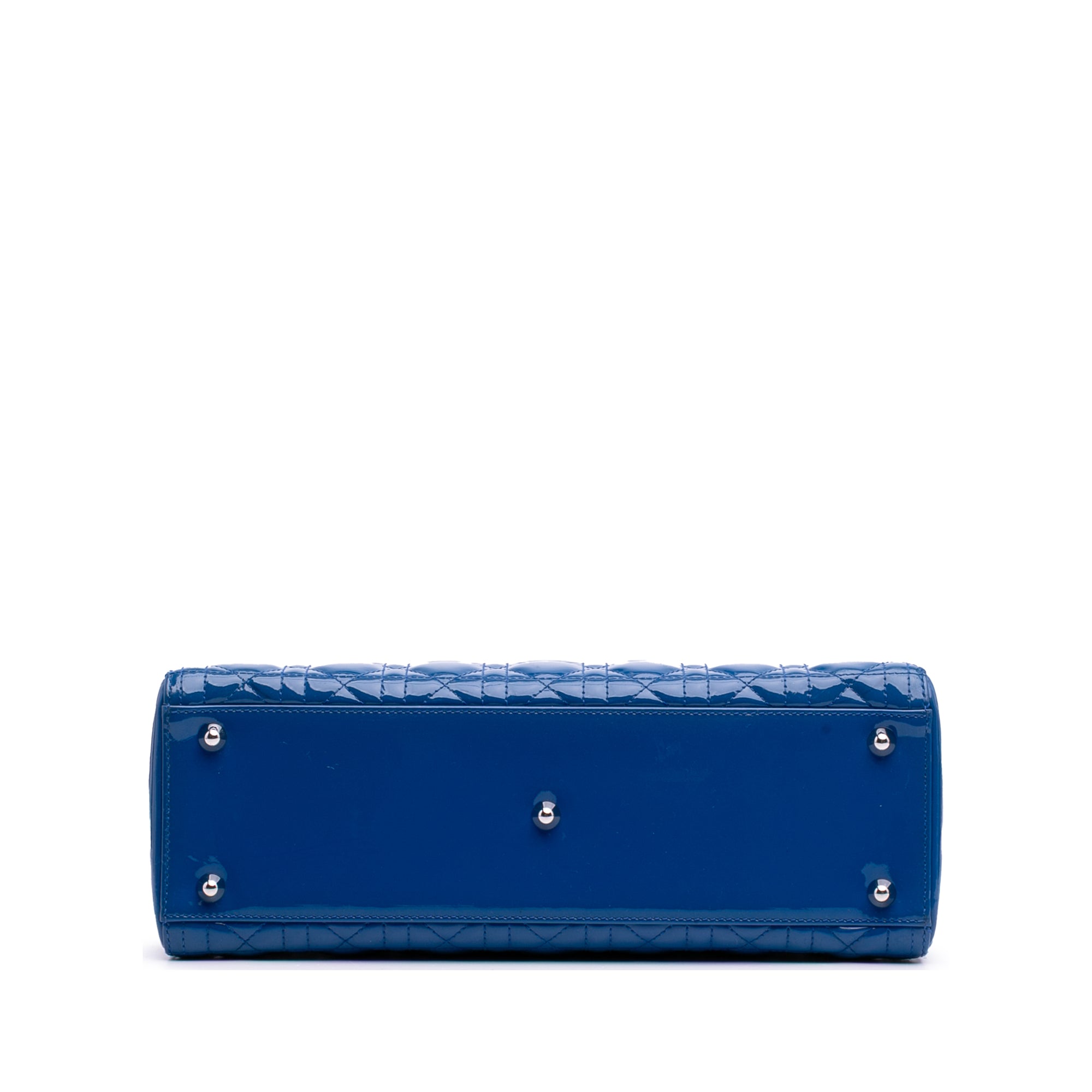 Large Patent Cannage Lady Dior