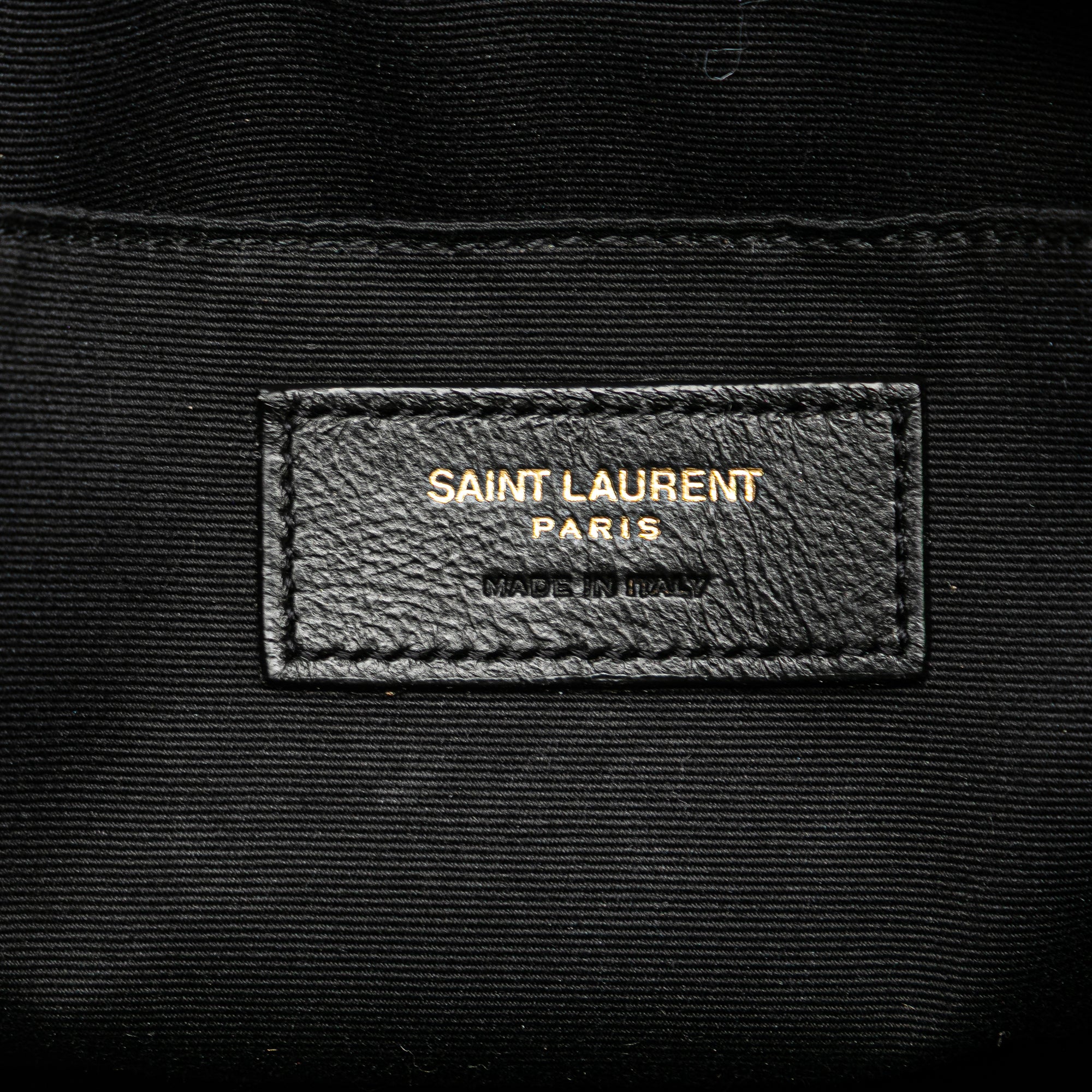 Saint Laurent Quilted Leather Lou Camera Bag