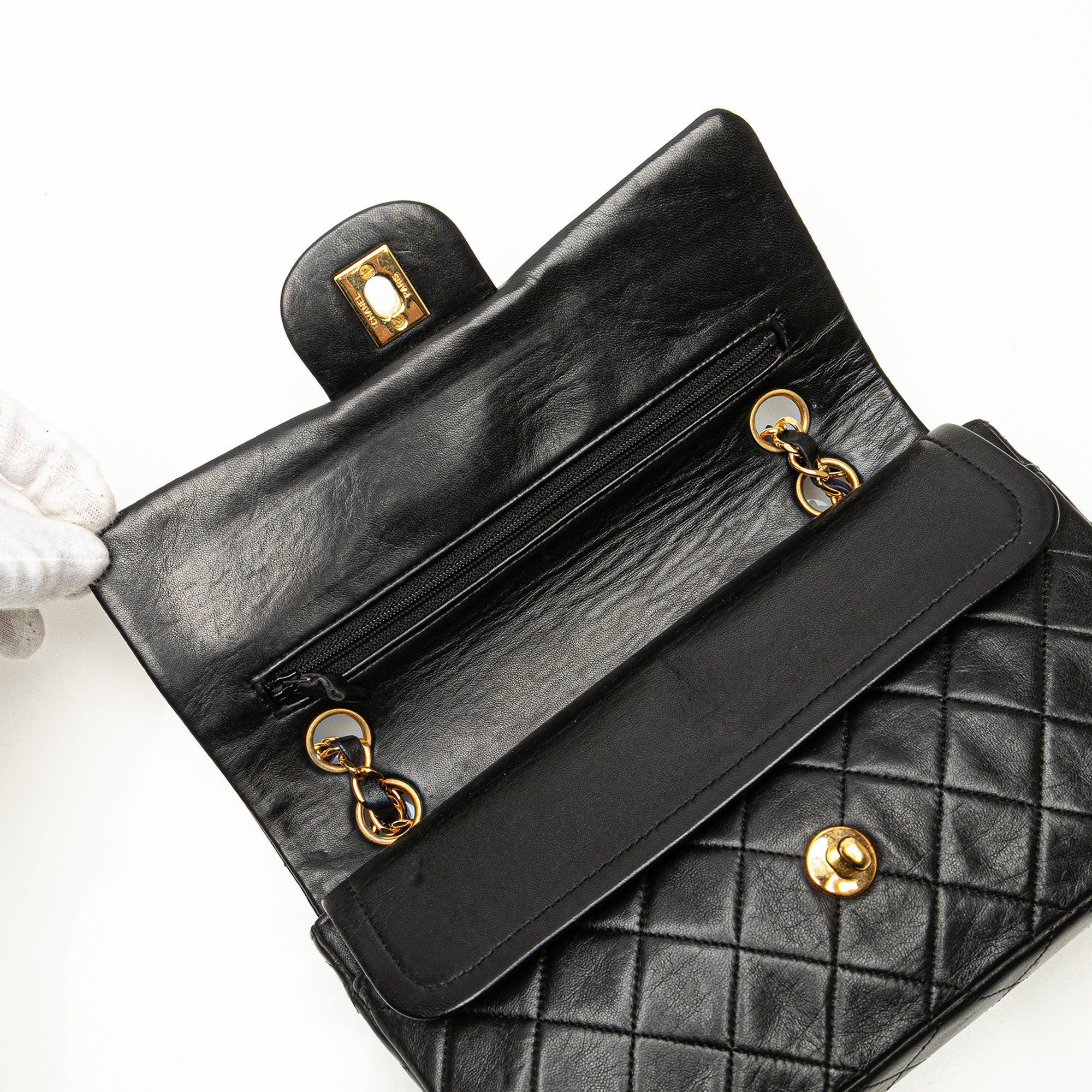 Chanel Small Classic Lambskin Double Flap