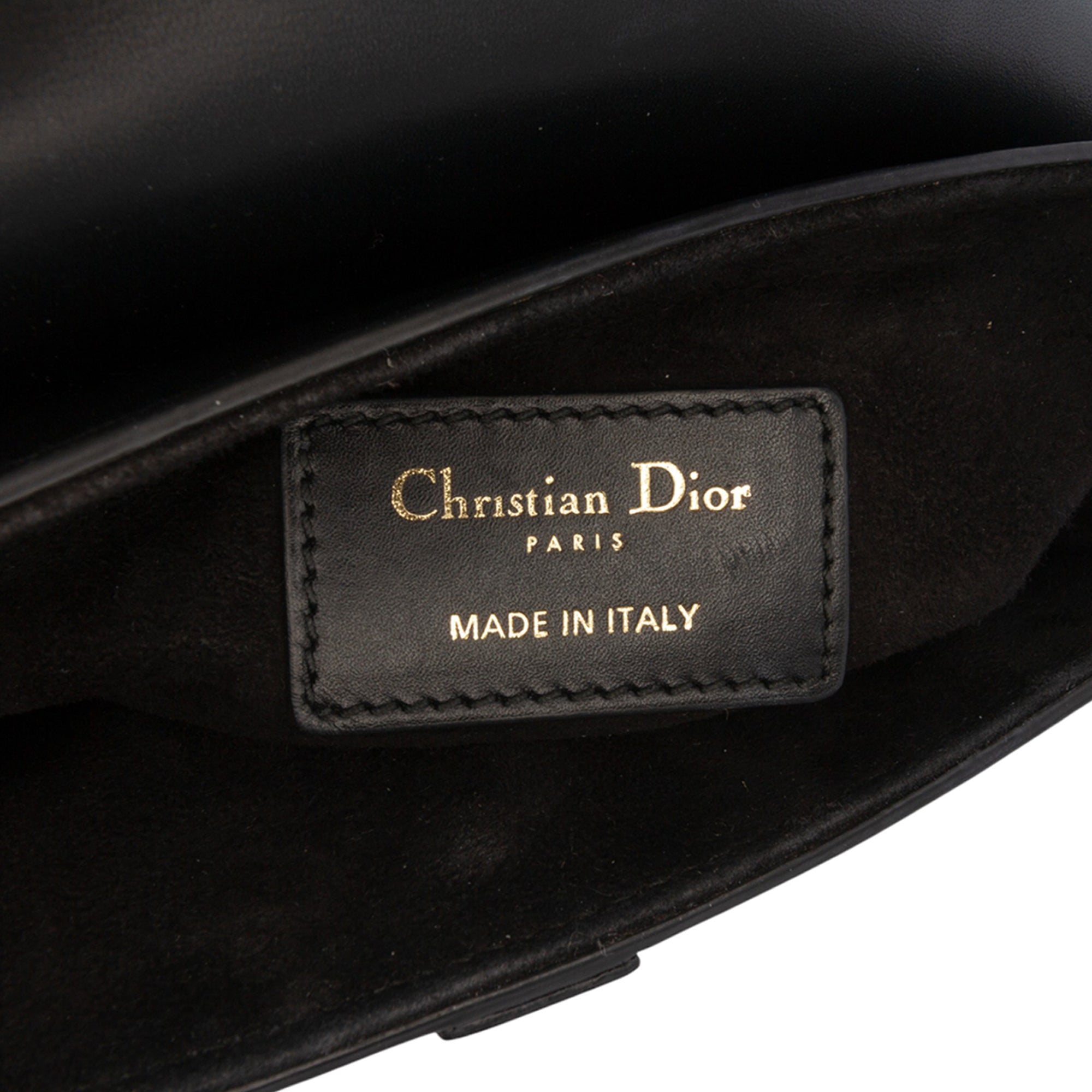 Dior Mini Smooth Calfskin Saddle Bag