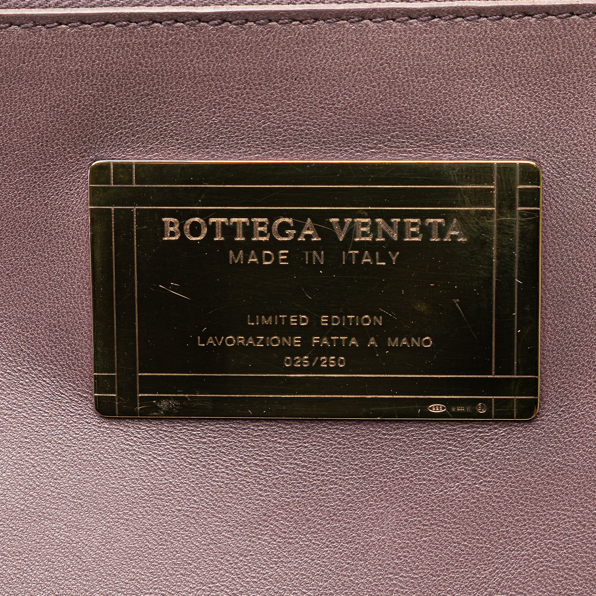 Bottega Veneta Lambskin Intreccio Cabat Tote