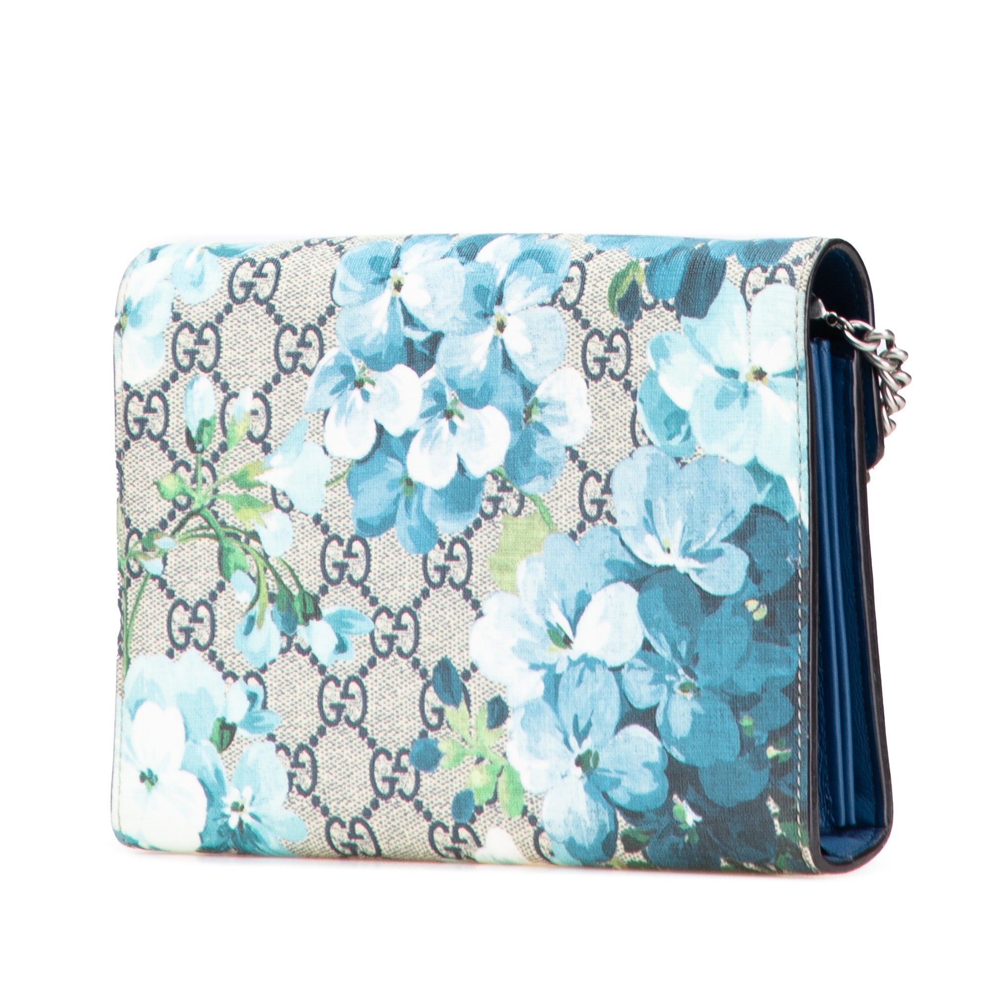 GG Supreme Dionysus Blooms Chain Wallet