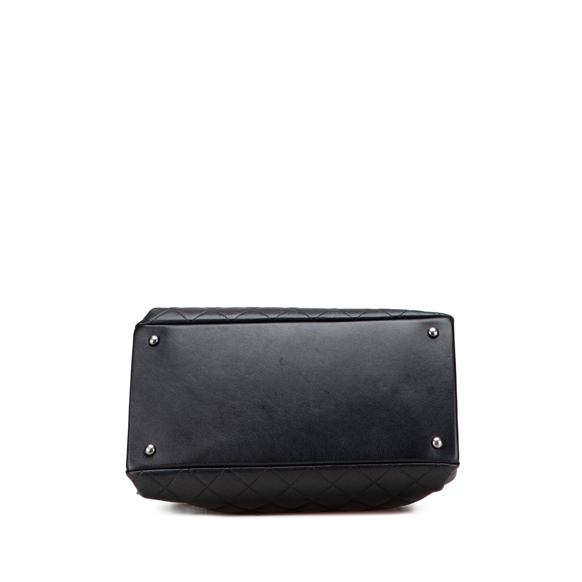 Medium Quilted Calfskin Boy Chained Tote