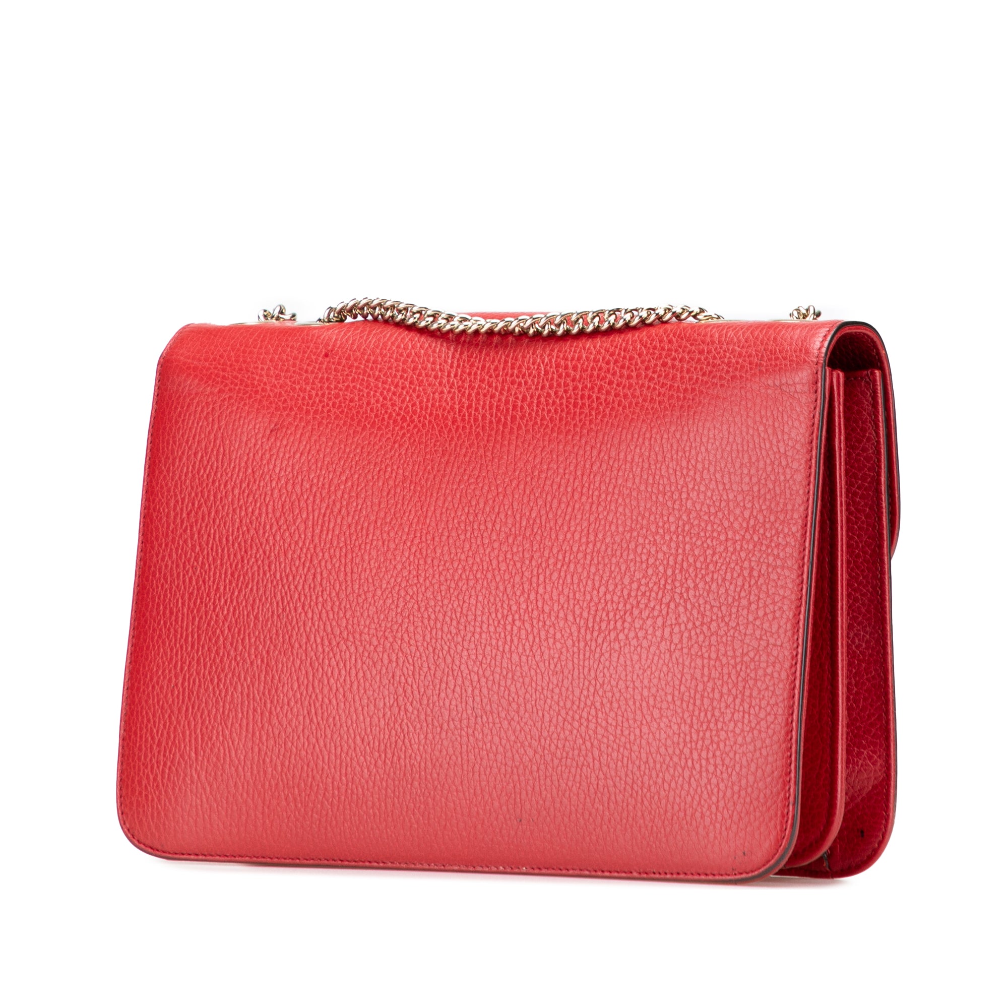 Medium Dollar Calfskin Interlocking G Crossbody