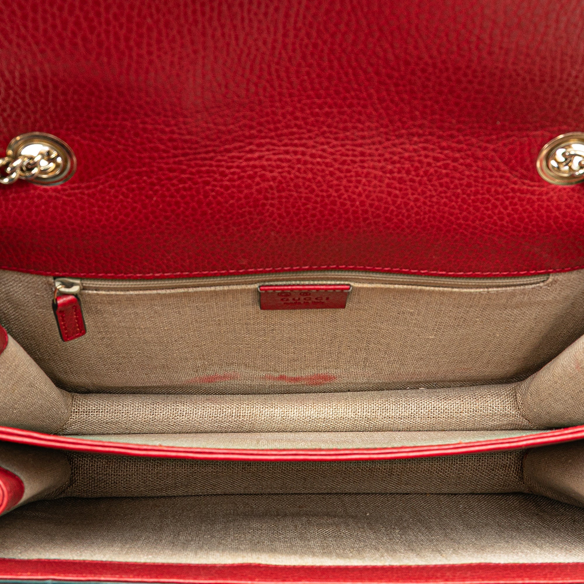 Medium Dollar Calfskin Interlocking G Crossbody