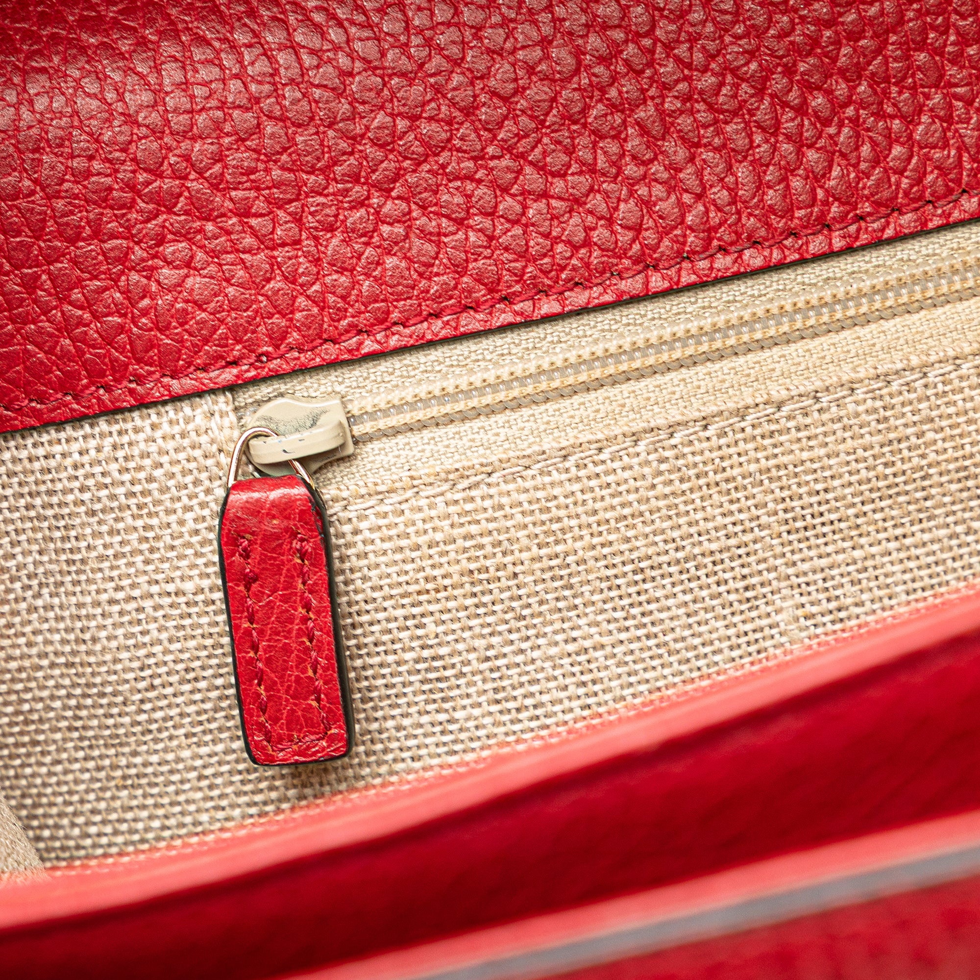 Medium Dollar Calfskin Interlocking G Crossbody