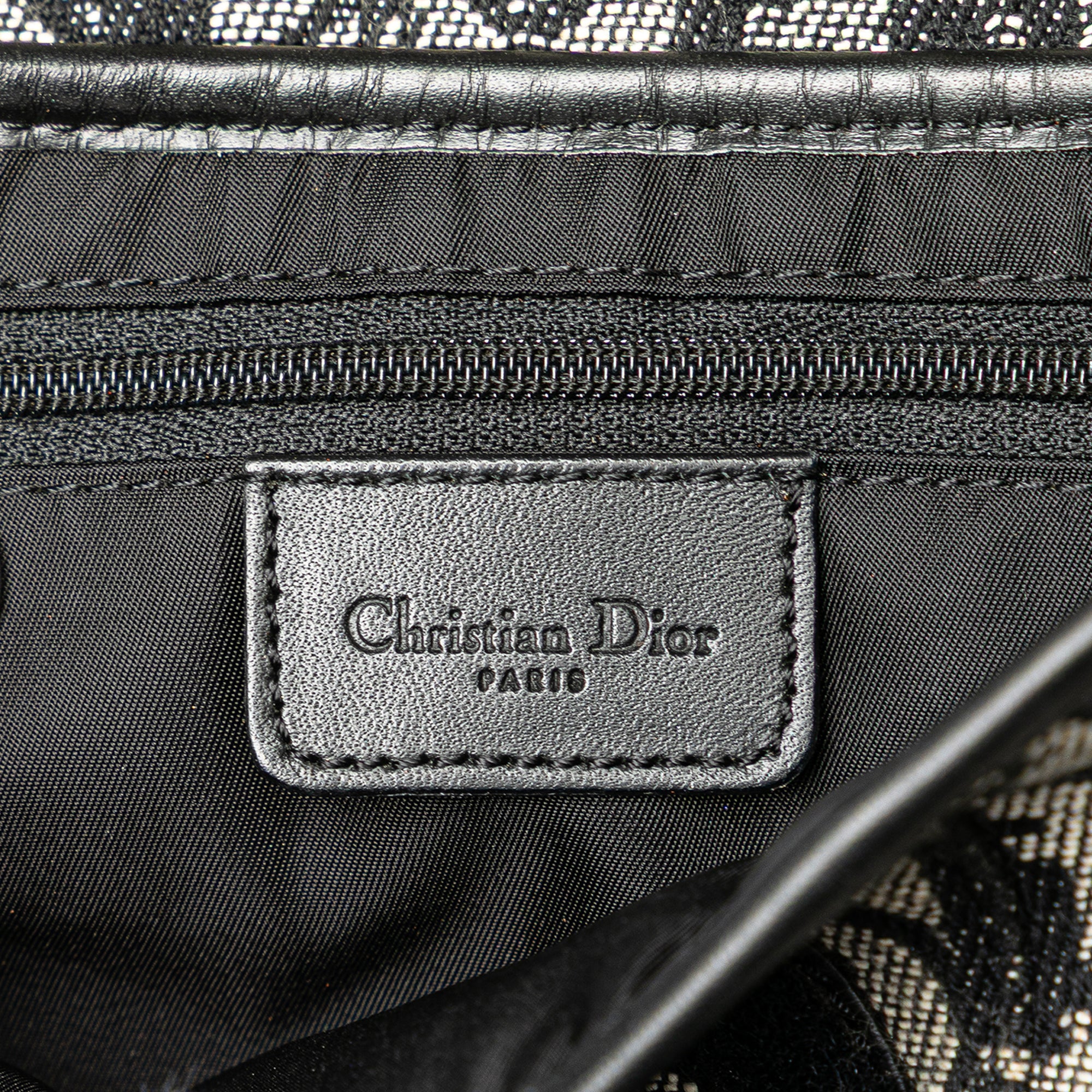 Diorissimo Canvas Saddle Bag