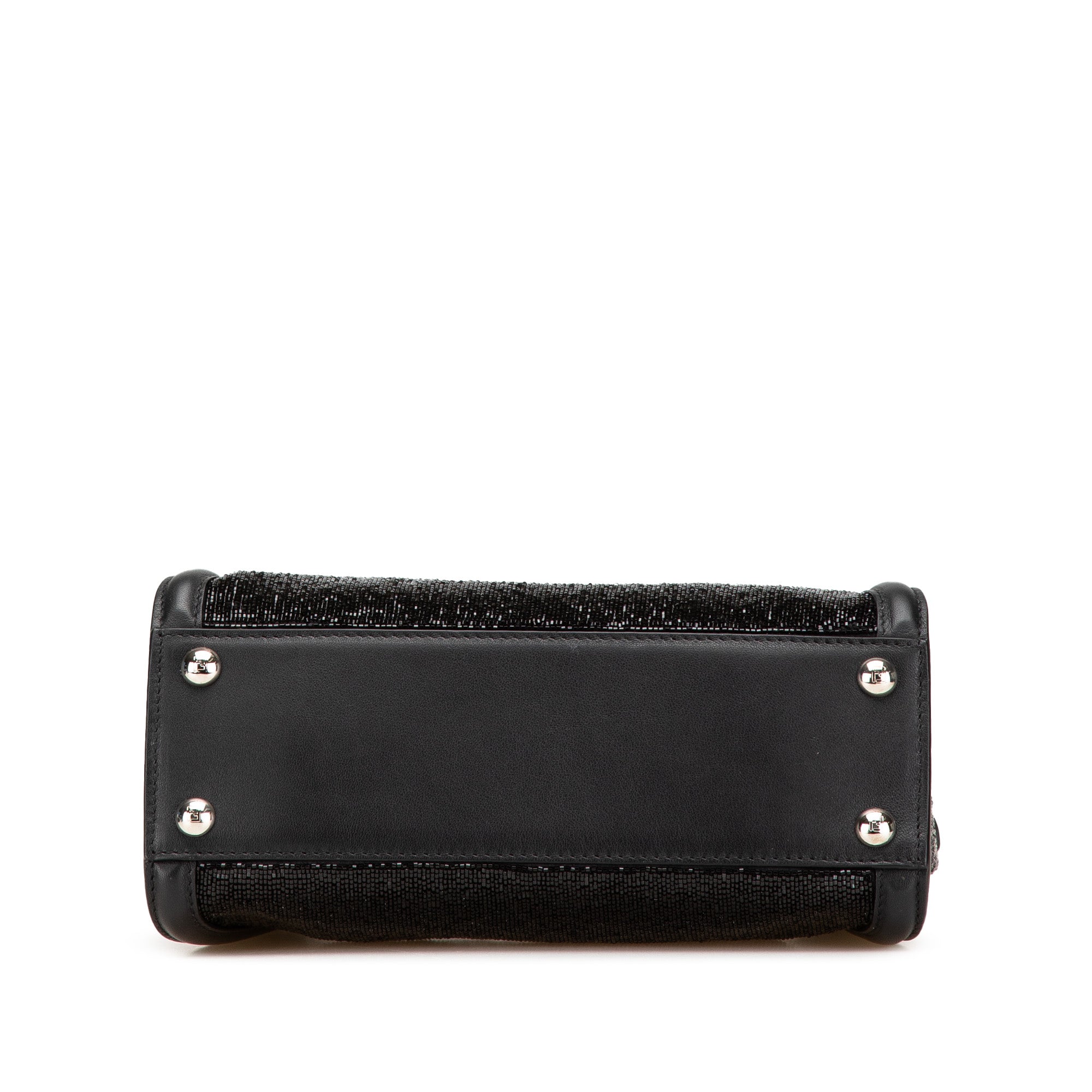 Mini Leather Beaded Peekaboo Iconic
