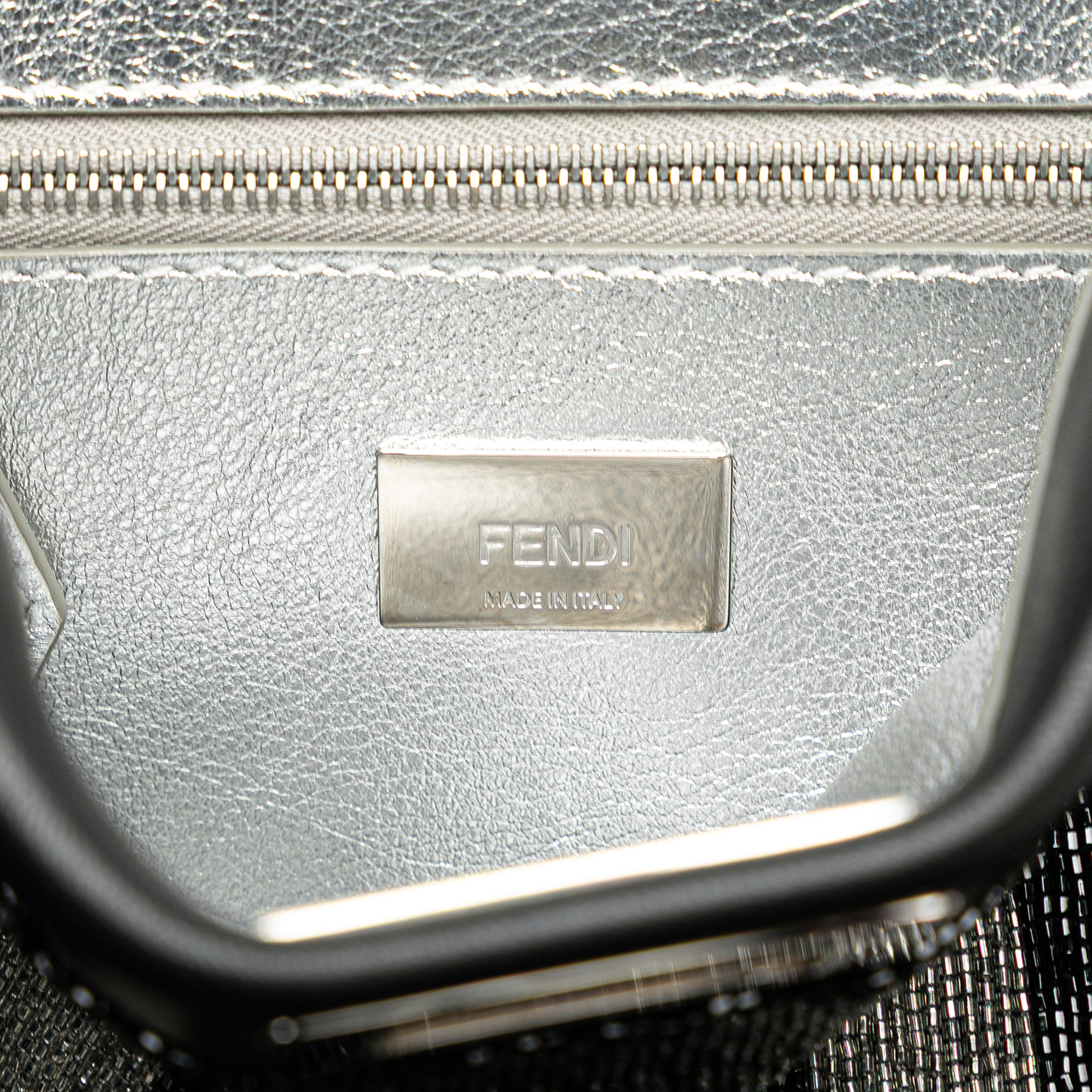 Mini Leather Beaded Peekaboo Iconic