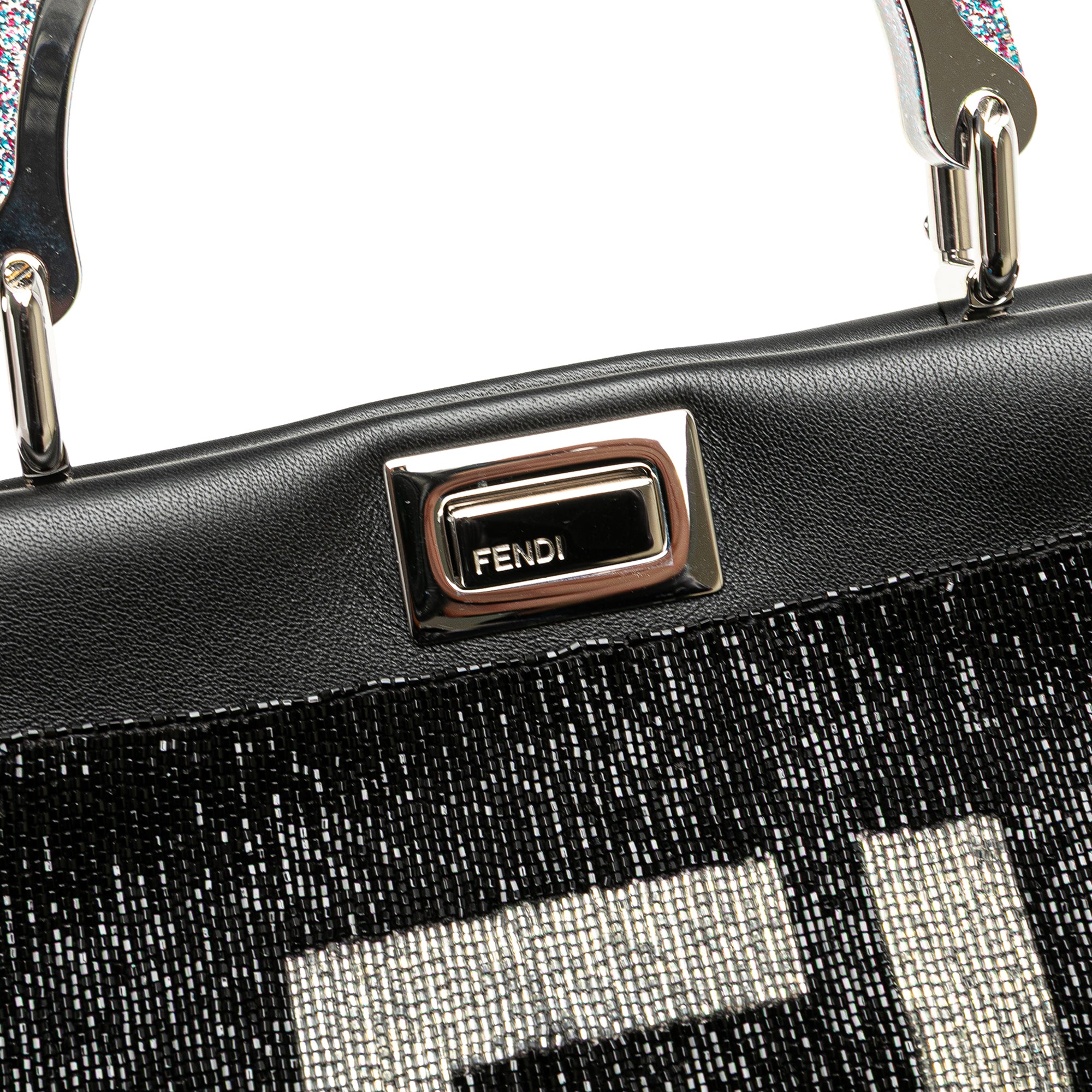 Mini Leather Beaded Peekaboo Iconic