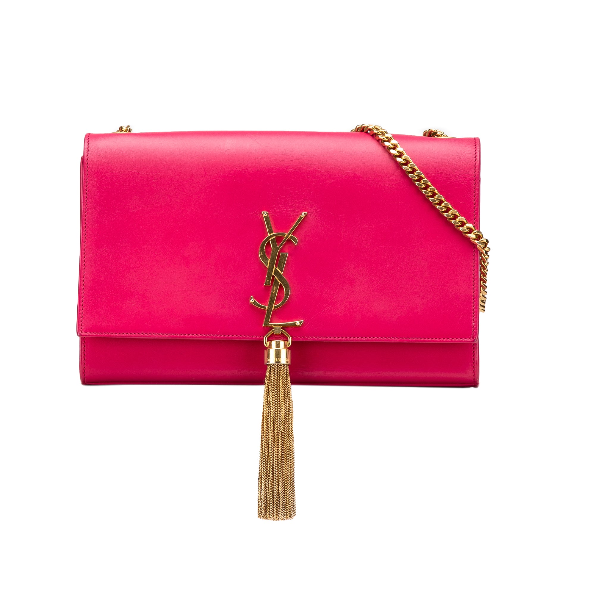 Medium Smooth Calfskin Classic Monogram Kate Tassel Crossbody