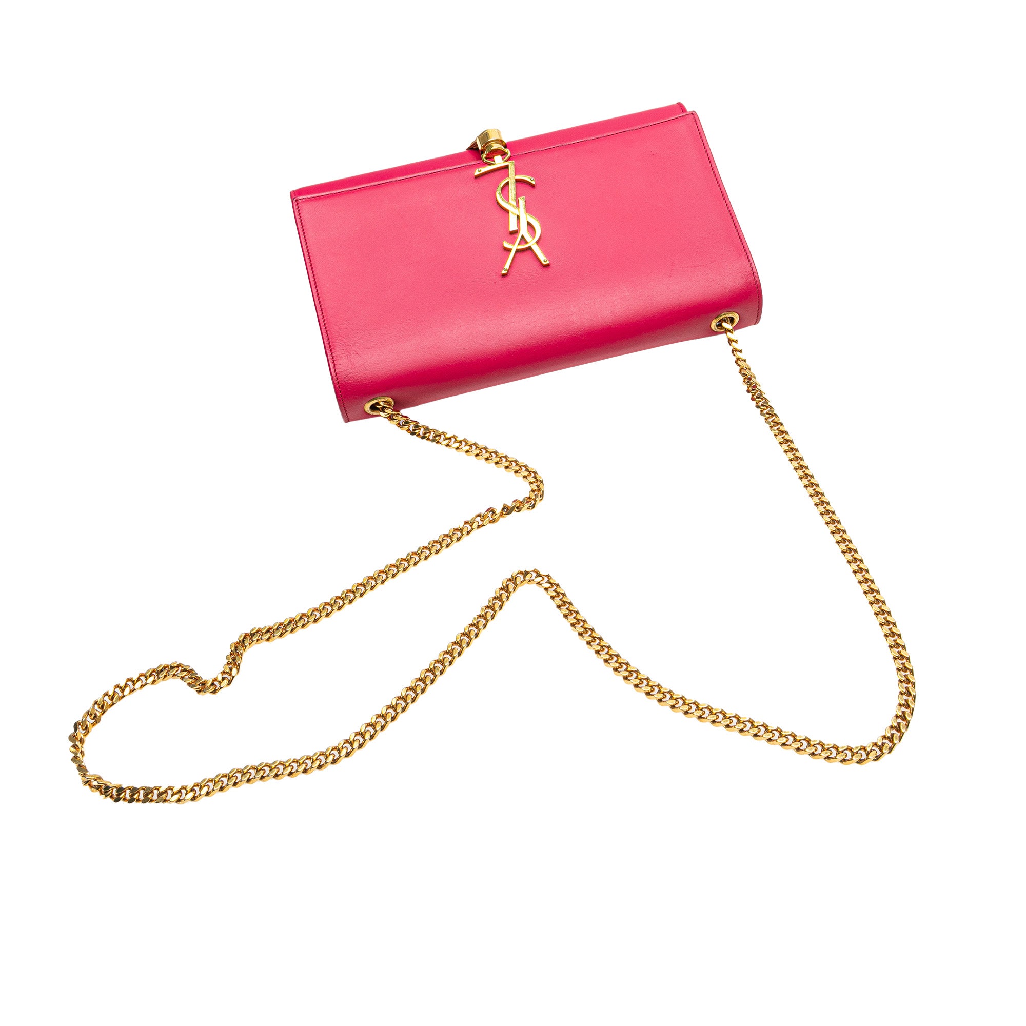 Medium Smooth Calfskin Classic Monogram Kate Tassel Crossbody